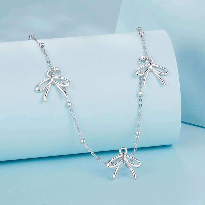 (image pour) Collier nœud style PANDORA - SCN529 - Afficher 2
