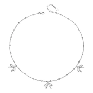 Collier nœud style PANDORA - SCN529 (image pour) Collier nœud style PANDORA - SCN529