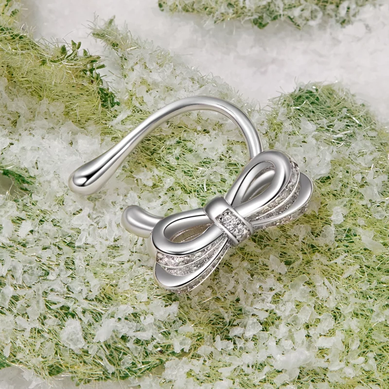 (image pour) PANDORA Boucle d'oreille Serre-tête Style Nœud - YIE248 - Afficher 3