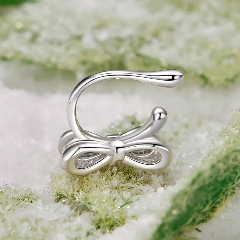 (image pour) PANDORA Boucle d'oreille Serre-tête Style Nœud - YIE248 - Afficher 4