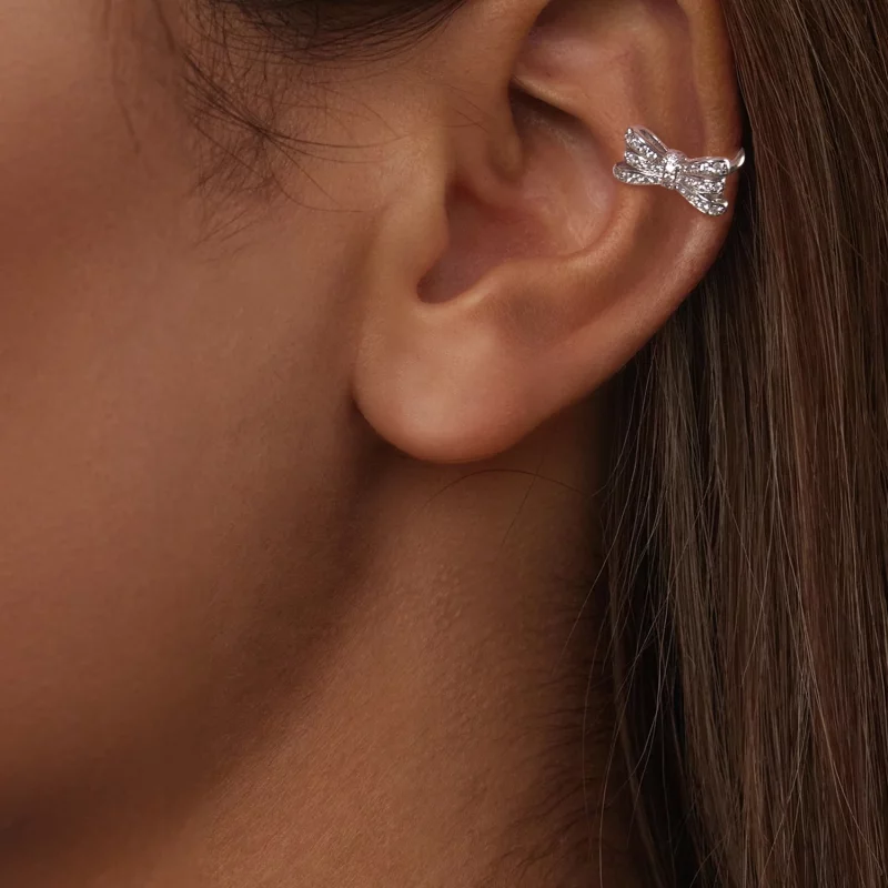 (image pour) PANDORA Boucle d'oreille Serre-tête Style Nœud - YIE248 - Afficher 6