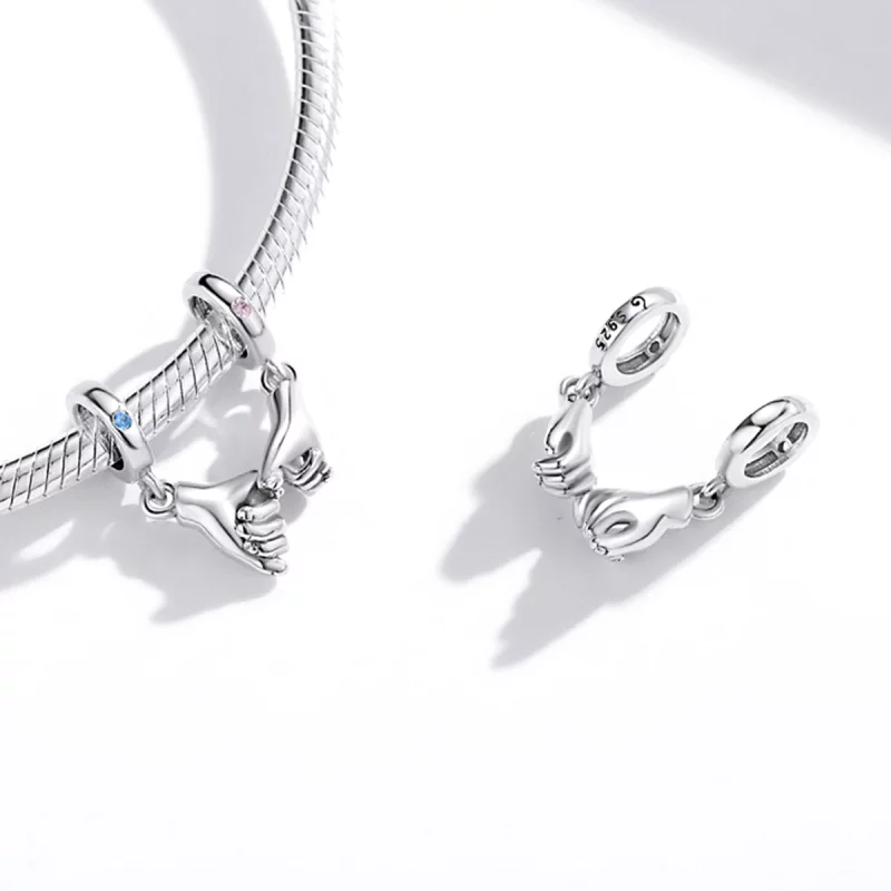 (image pour) PANDORA Style Accord main dans la main Pendentif - BSC505 - Afficher 4