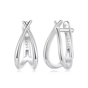 PANDORA Style Boucle d'oreille en argent exquise - BSE1053 (image pour) PANDORA Style Boucle d'oreille en argent exquise - BSE1053