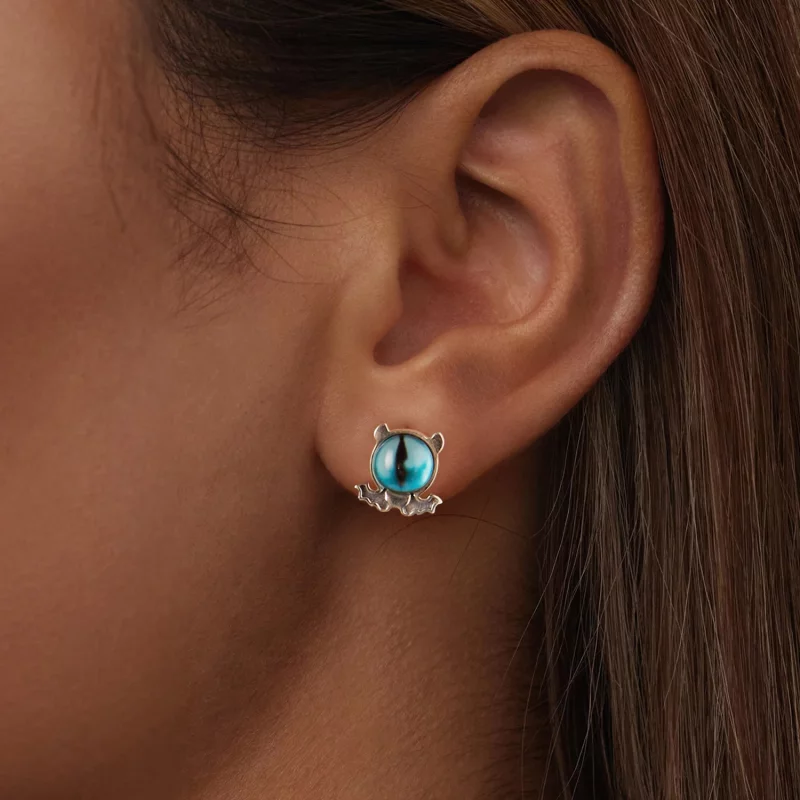 (image pour) PANDORA Style Boucles d'oreille Petit diable - BSE1091 - Afficher 6