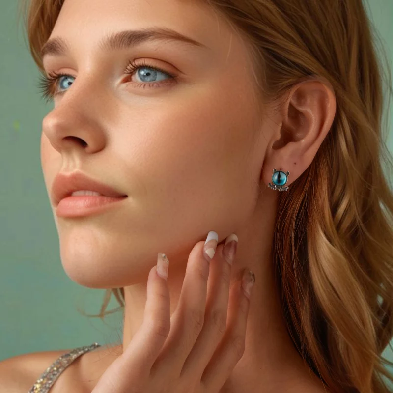 (image pour) PANDORA Style Boucles d'oreille Petit diable - BSE1091 - Afficher 8
