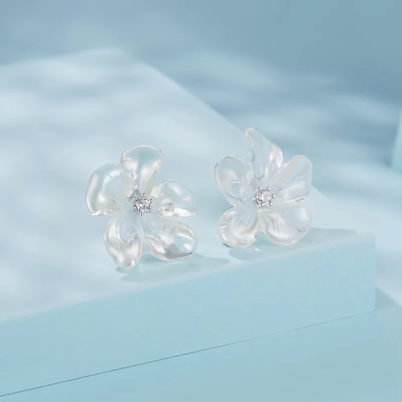 (image pour) PANDORA Style Boucles d'oreilles fleurs fraîches - SCE1804 - Afficher 2