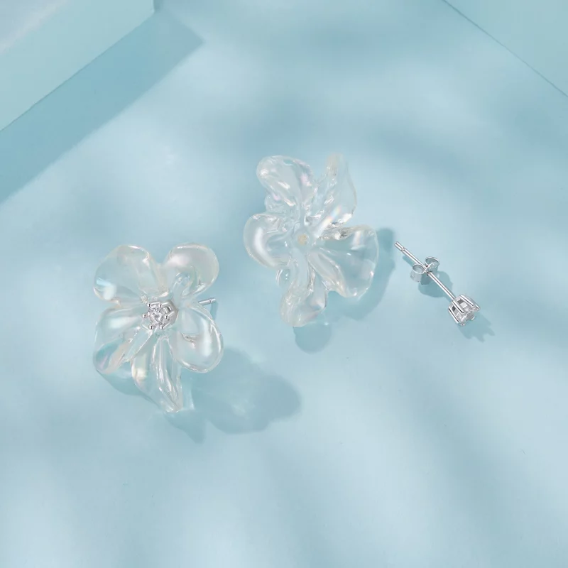 (image pour) PANDORA Style Boucles d'oreilles fleurs fraîches - SCE1804 - Afficher 3
