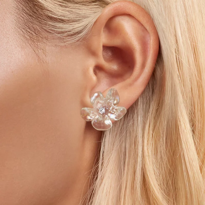 (image pour) PANDORA Style Boucles d'oreilles fleurs fraîches - SCE1804 - Afficher 5