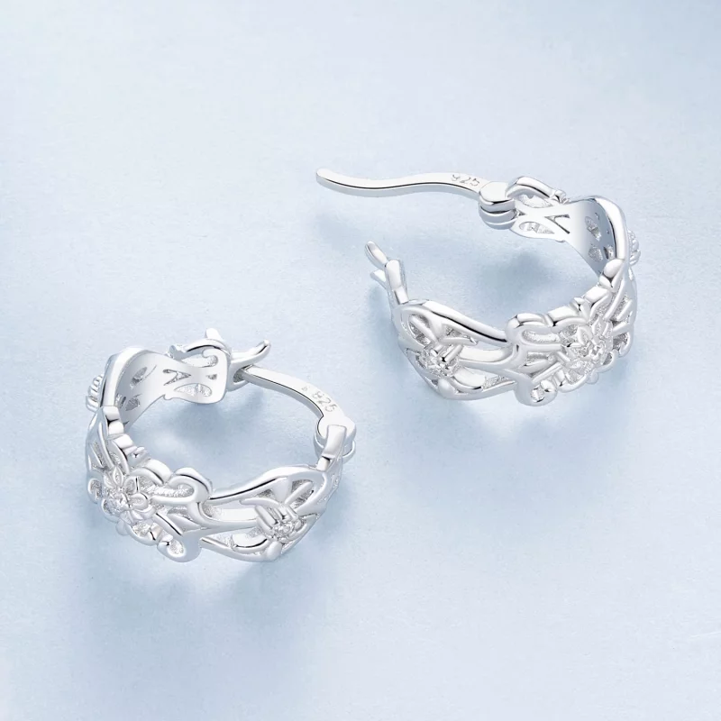 (image pour) PANDORA Style Boucles d'oreilles motif palais vintage - BSE1055 - Afficher 4