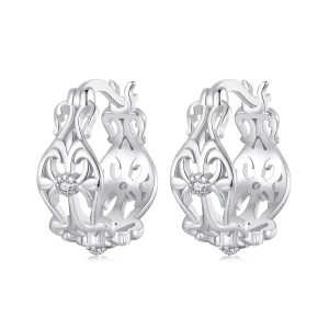 (image pour) PANDORA Style Boucles d'oreilles motif palais vintage - BSE1055