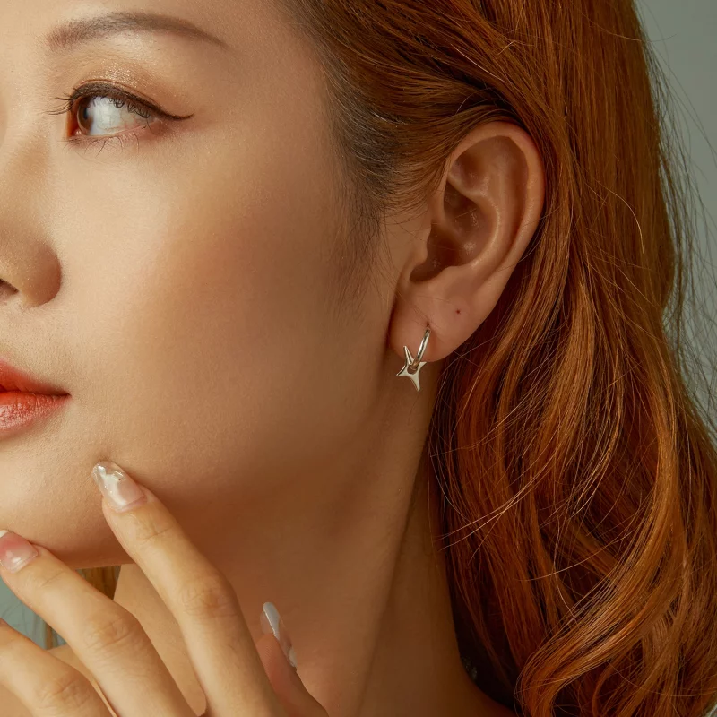 (image pour) PANDORA Style Boucles d'oreilles Étoilées - BSE1083 - Afficher 9