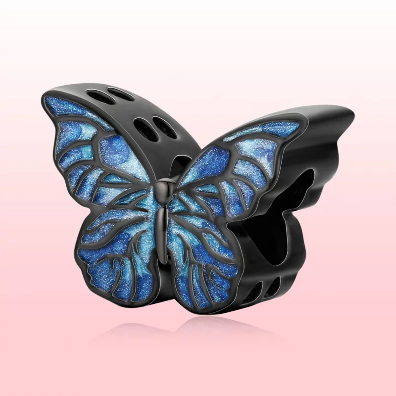 (image pour) PANDORA Style Charme Papillon Sombre - BSC550 - Afficher 4