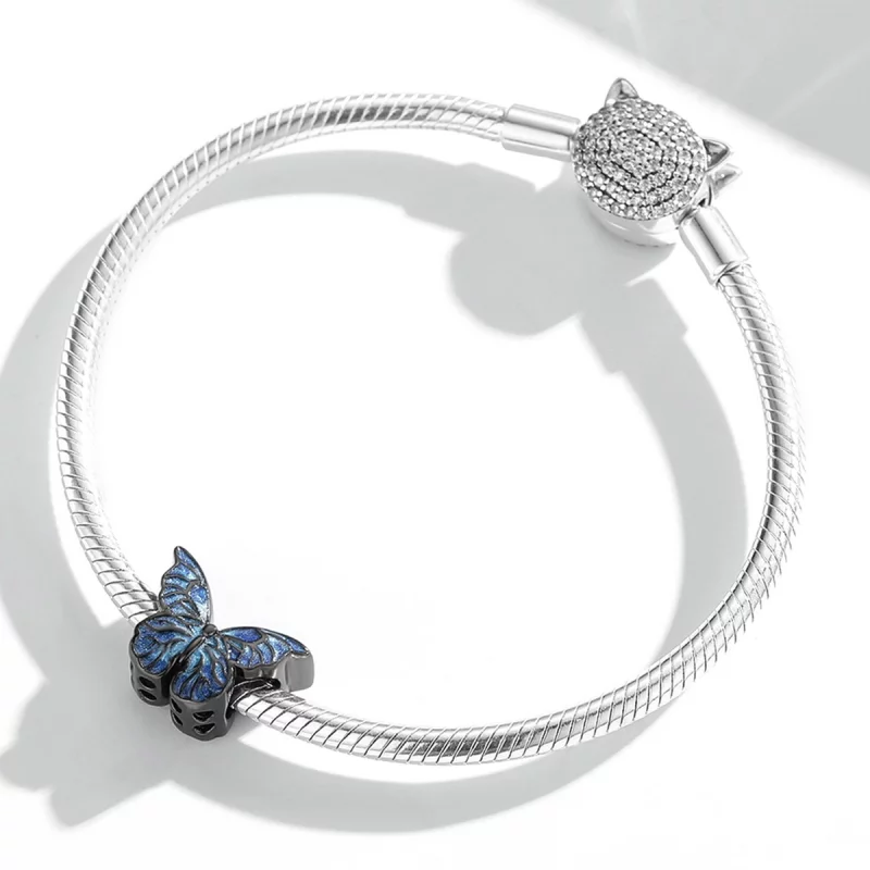 (image pour) PANDORA Style Charme Papillon Sombre - BSC550 - Afficher 6