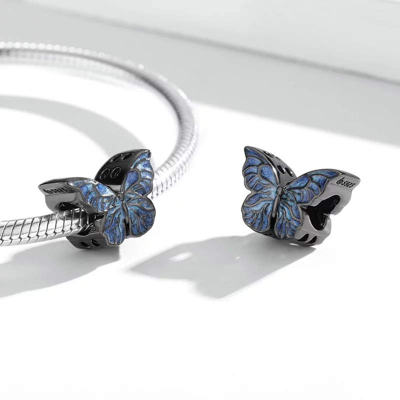 (image pour) PANDORA Style Charme Papillon Sombre - BSC550 - Afficher 7