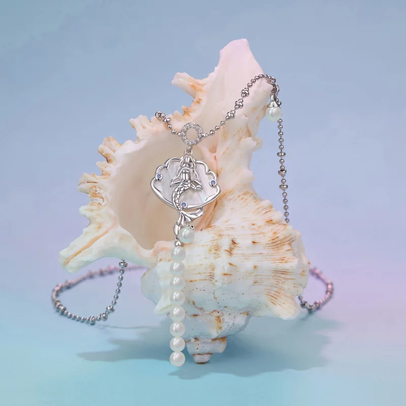 (image pour) PANDORA Style Collier Sirène - YIN113 - Afficher 2