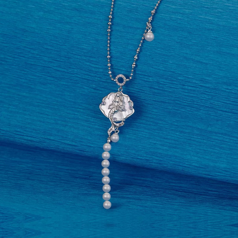 (image pour) PANDORA Style Collier Sirène - YIN113 - Afficher 3