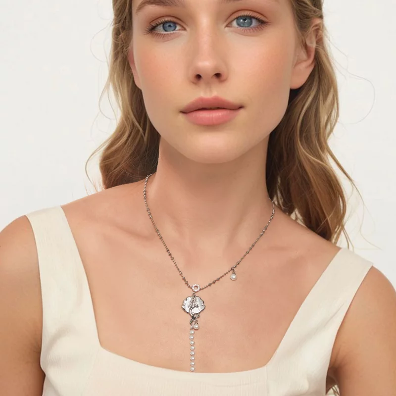 (image pour) PANDORA Style Collier Sirène - YIN113 - Afficher 6