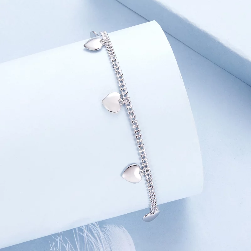 (image pour) PANDORA Style Love double layer beads bracelet - BSB190 - Afficher 2