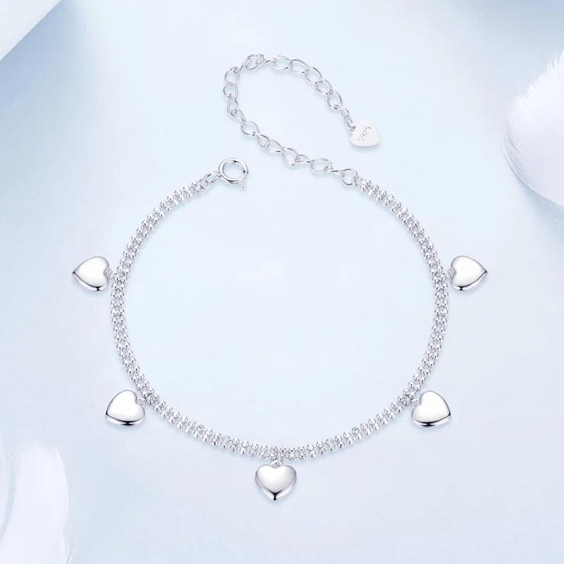 (image pour) PANDORA Style Love double layer beads bracelet - BSB190 - Afficher 4