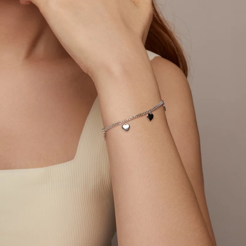 (image pour) PANDORA Style Love double layer beads bracelet - BSB190 - Afficher 10