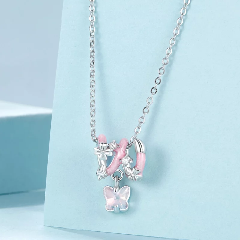 (image pour) PANDORA Style Papillon Amour Fleur Perles - SCC2828 - Afficher 3