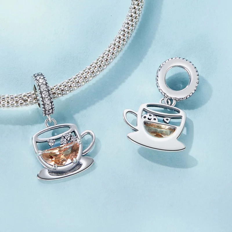 (image pour) PANDORA Style Pendent café intéressant - SCC2842 - Afficher 5