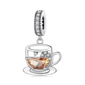 (image pour) PANDORA Style Pendent café intéressant - SCC2842