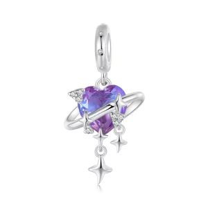 PANDORA Style Pendent ciel étoilé dégradé violet et rose - SCC2825 (image pour) PANDORA Style Pendent ciel étoilé dégradé violet et rose - SCC2825
