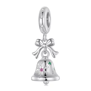 PANDORA Style Pendent de cloche de Noël - BSC1067 (image pour) PANDORA Style Pendent de cloche de Noël - BSC1067