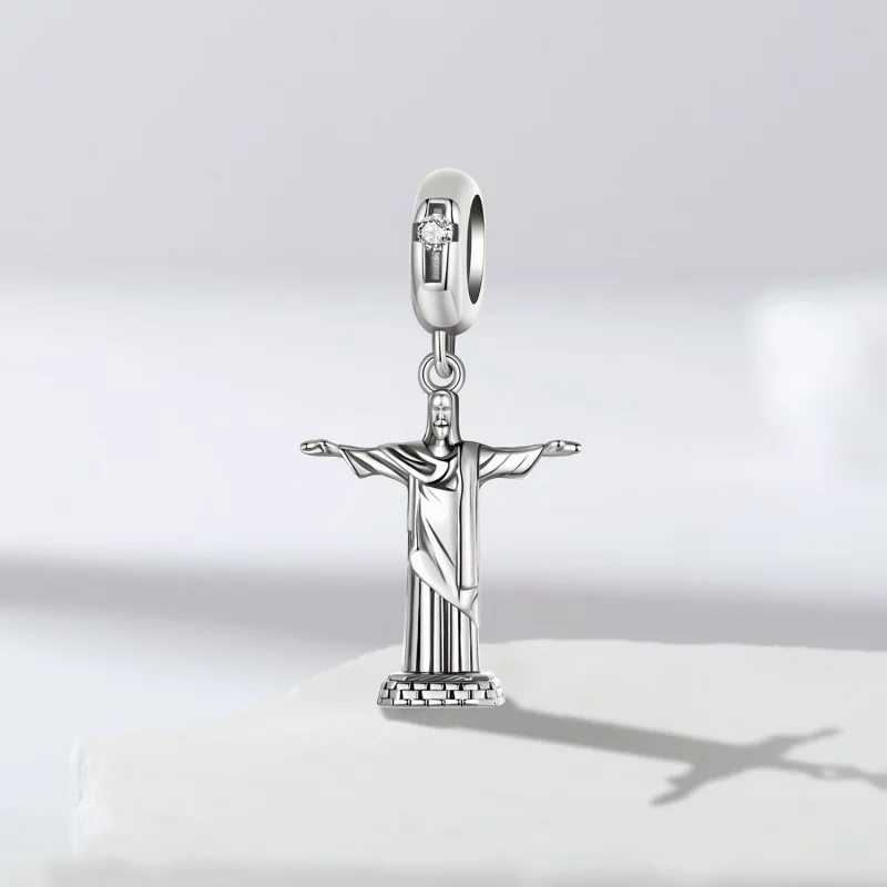 (image pour) PANDORA Style Pendent Le Christ Rédempteur - SCC2875 - Afficher 2