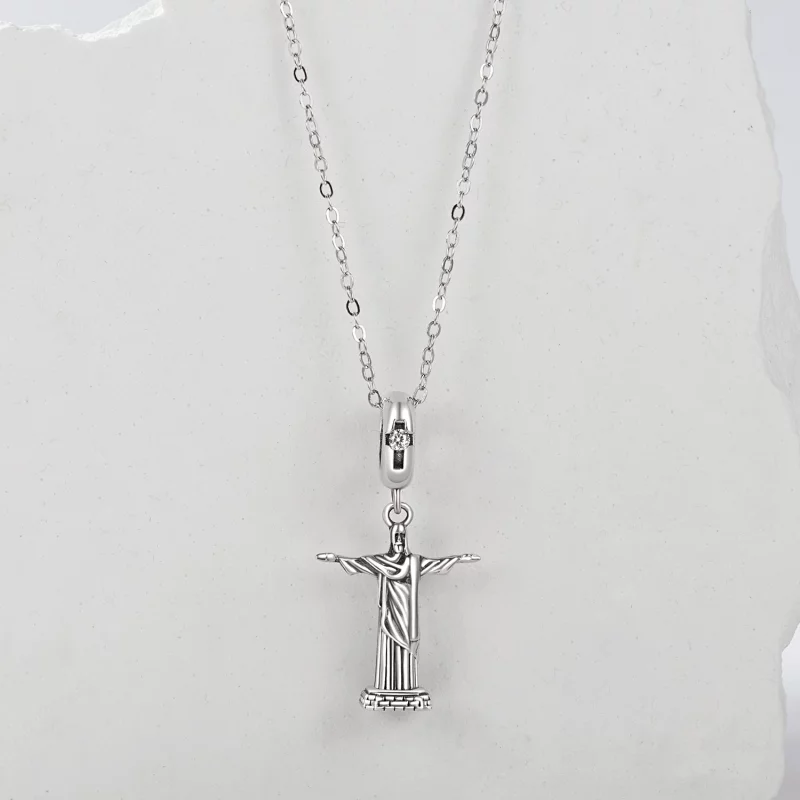 (image pour) PANDORA Style Pendent Le Christ Rédempteur - SCC2875 - Afficher 3