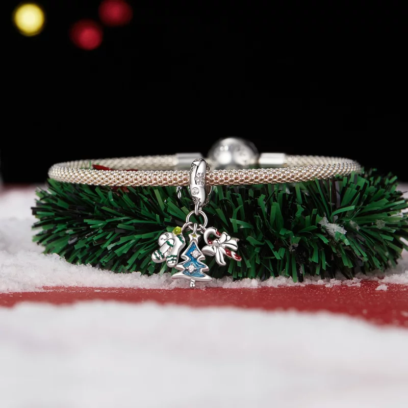 (image pour) PANDORA Style Pendent Noël Joie - SCC2914 - Afficher 3