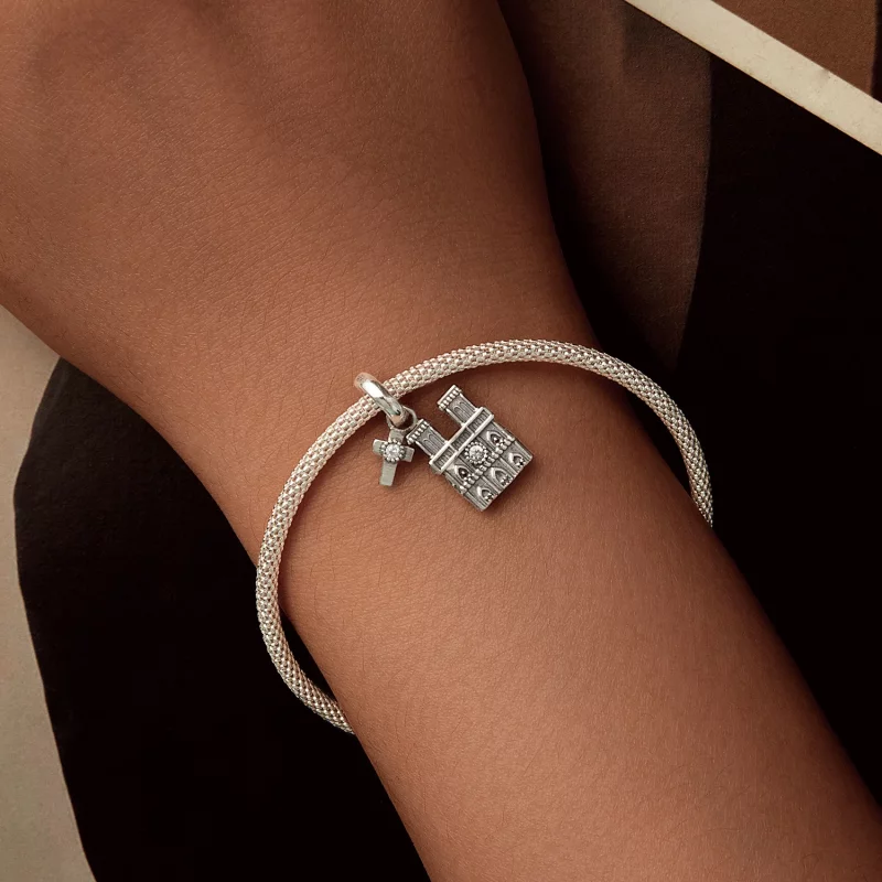 (image pour) PANDORA Style Pendentif Notre-Dame de Paris - SCC2873 - Afficher 6