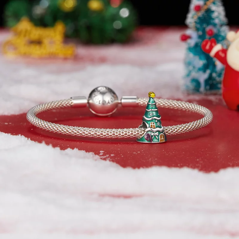 (image pour) PANDORA Style Perles de maison de Noël - SCC2916 - Afficher 5