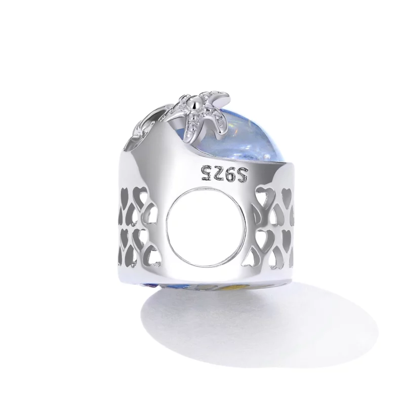 (image pour) PANDORA Style Perles Vagues de Plage - BSC605 - Afficher 3
