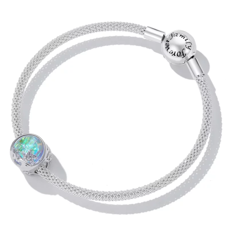 (image pour) PANDORA Style Perles Vagues de Plage - BSC605 - Afficher 5