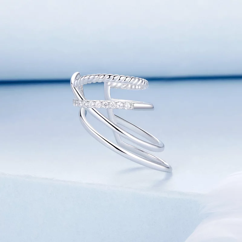 (image pour) PANDORA Style Serre-oreille multicouche - BSE1063 - Afficher 2