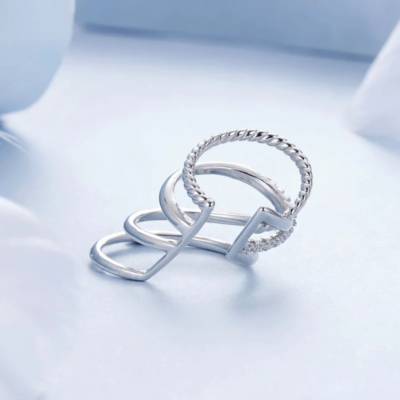 (image pour) PANDORA Style Serre-oreille multicouche - BSE1063 - Afficher 4