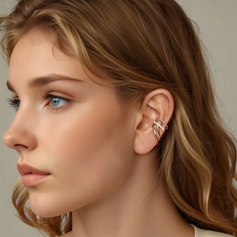 (image pour) PANDORA Style Serre-oreille multicouche - BSE1063 - Afficher 7