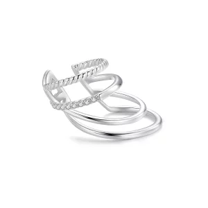 PANDORA Style Serre-oreille multicouche - BSE1063 (image pour) PANDORA Style Serre-oreille multicouche - BSE1063