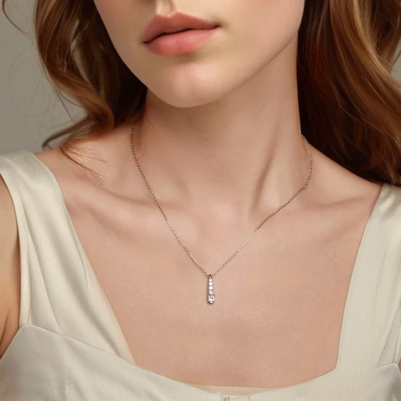 (image pour) PANDORA Style Tempérament collier goutte d'eau - BSN399 - Afficher 5
