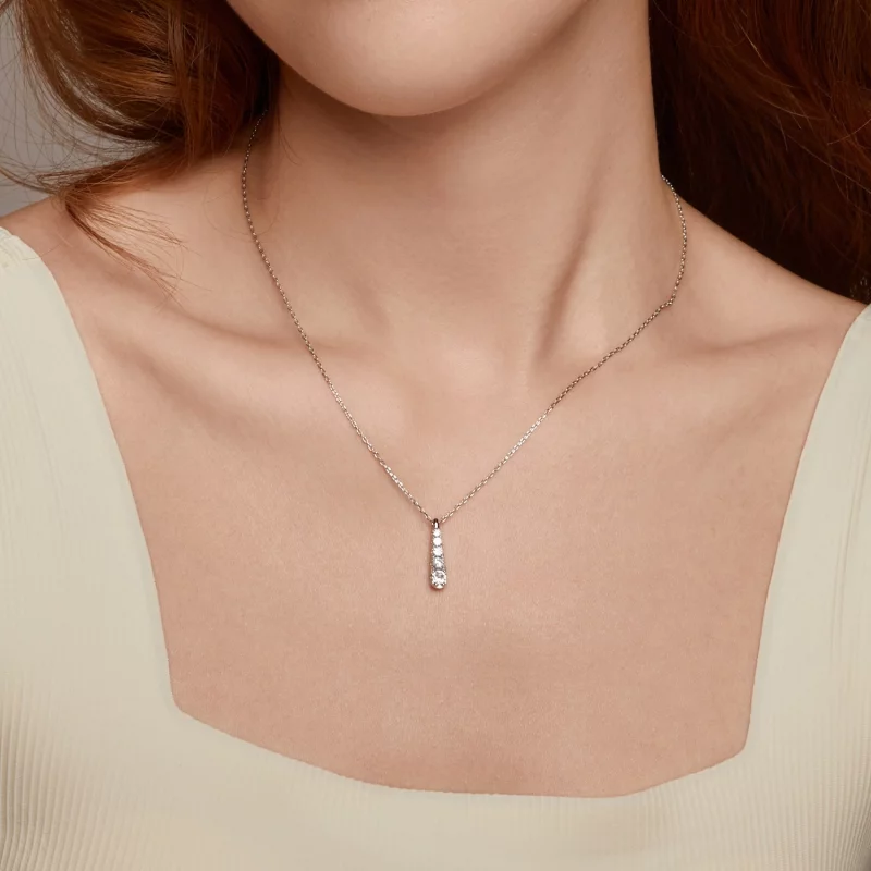 (image pour) PANDORA Style Tempérament collier goutte d'eau - BSN399 - Afficher 7