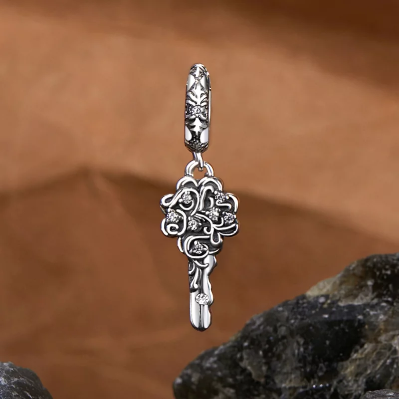 (image pour) Pendent Clé Chanceuse Style PANDORA - SCC2850 - Afficher 2