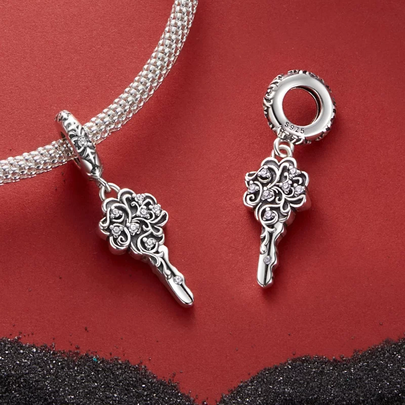 (image pour) Pendent Clé Chanceuse Style PANDORA - SCC2850 - Afficher 4