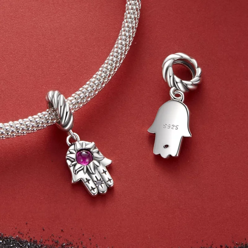 (image pour) Pendent Main de Fatima PANDORA Style - SCC2848 - Afficher 4