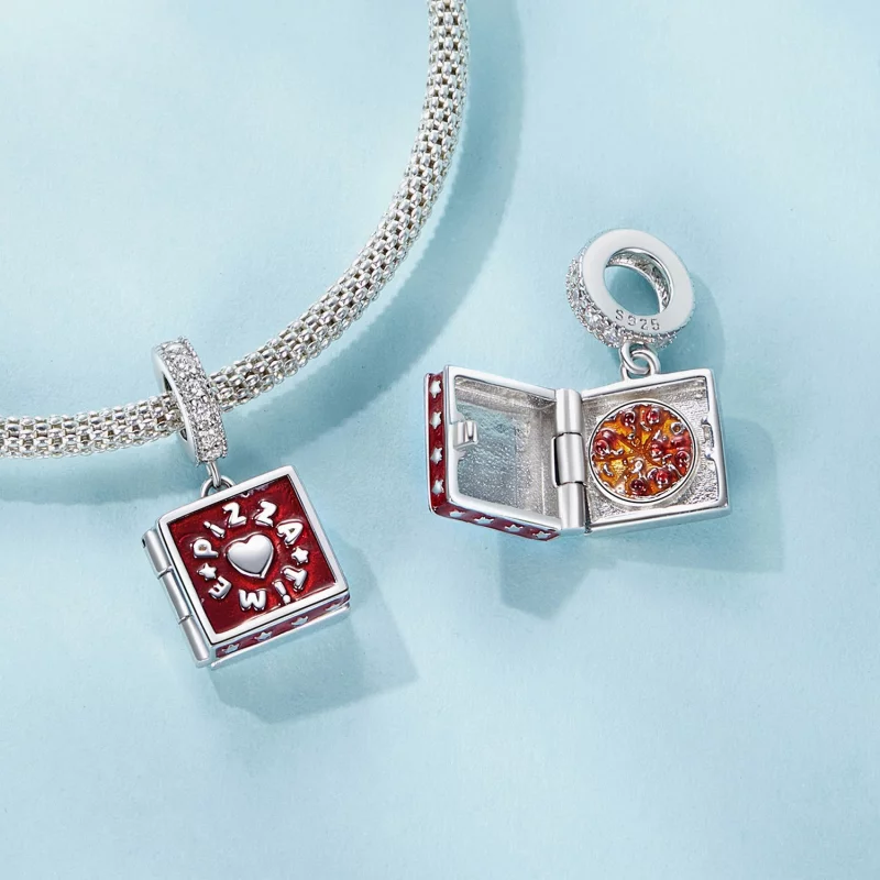 (image pour) Pendent Pizza Fun Style PANDORA - SCC2841 - Afficher 5
