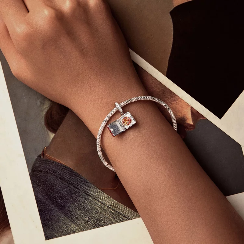 (image pour) Pendent Pizza Fun Style PANDORA - SCC2841 - Afficher 7