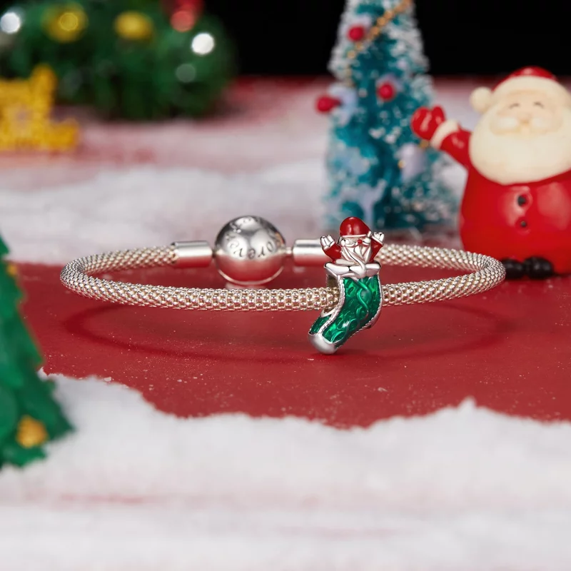 (image pour) Perles de Bas de Noël Style PANDORA - SCC2915 - Afficher 5