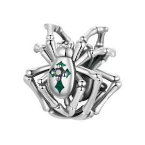 Perles de Mystérieuse Araignée Style PANDORA - BSC1062 (image pour) Perles de Mystérieuse Araignée Style PANDORA - BSC1062