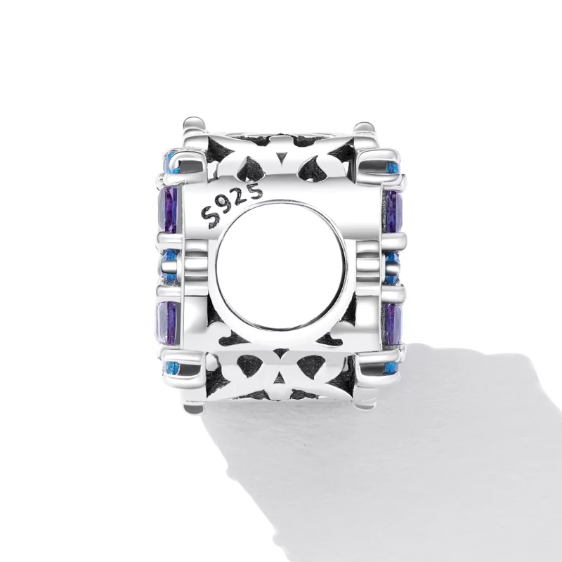(image pour) Perles motif rétro style PANDORA - BSC618 - Afficher 3